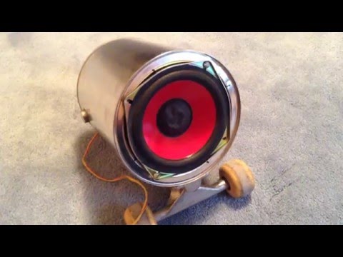 Paint Can Speaker