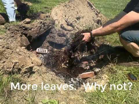 Paper Bag Pig In The Ground