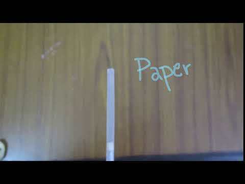 Paper projectile