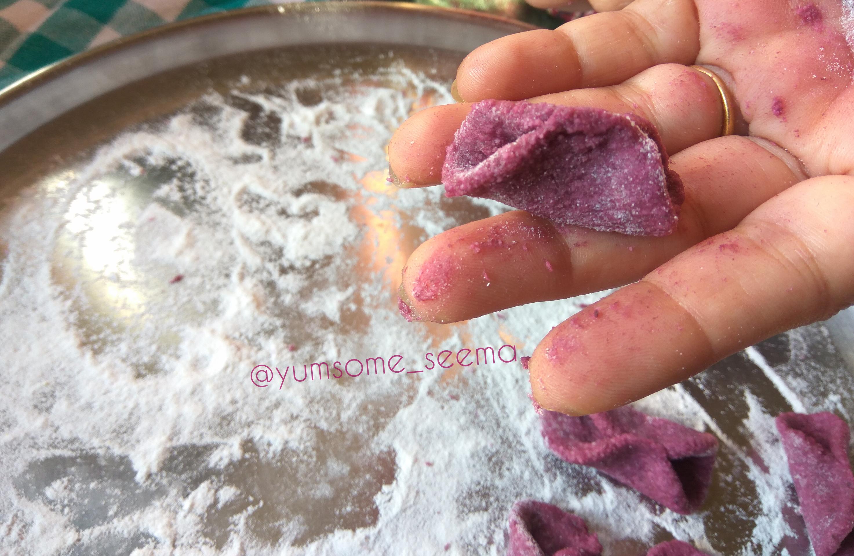 Pink semolina pasta gnnochi.jpg