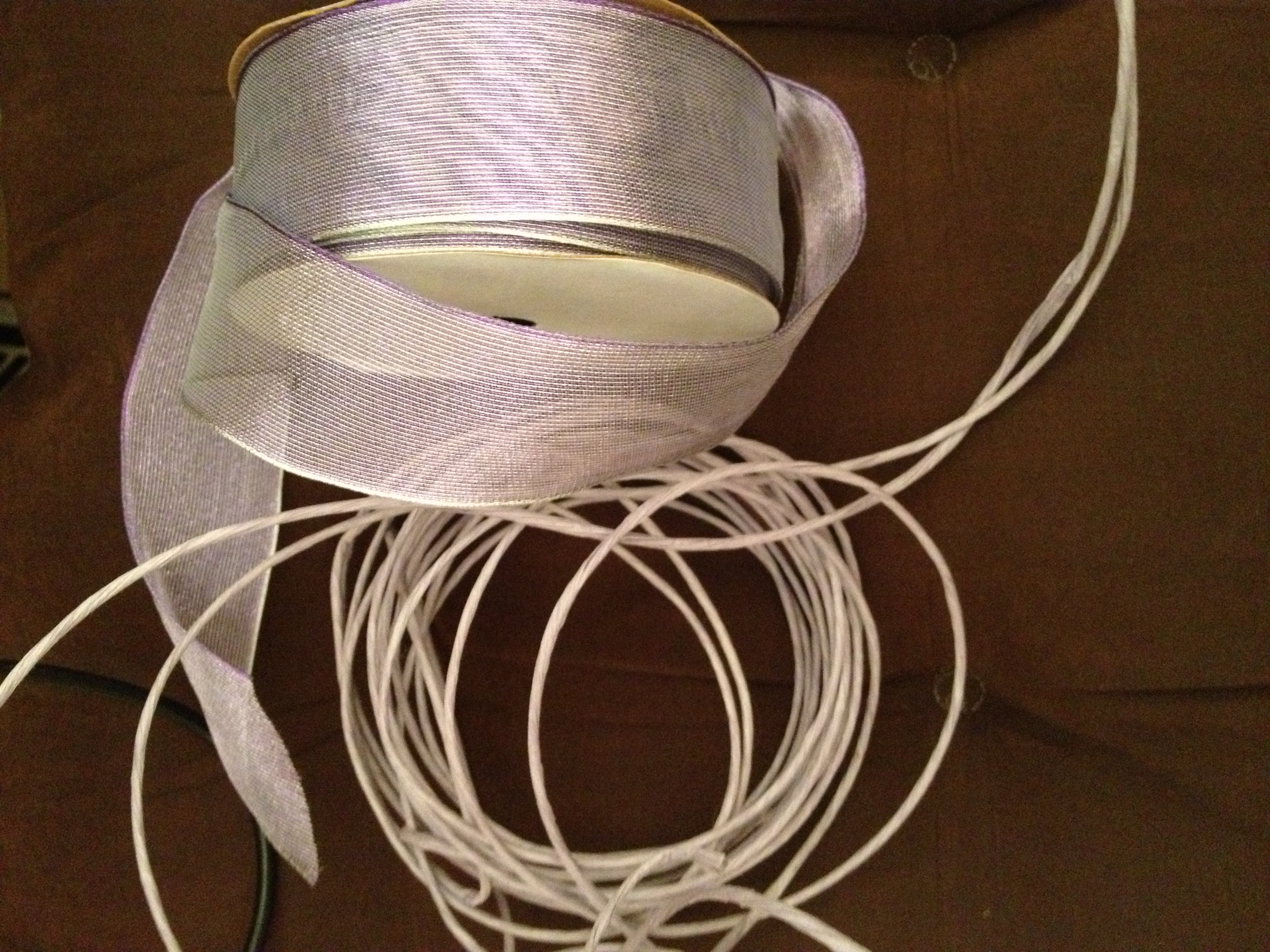 Purple ribbon and wire.jpg