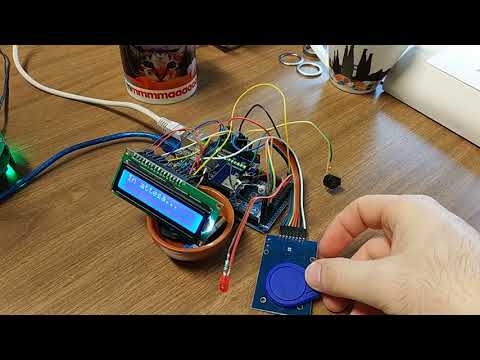 RFID NFC ARDUINO ACCESS CONTROL SYSTEM