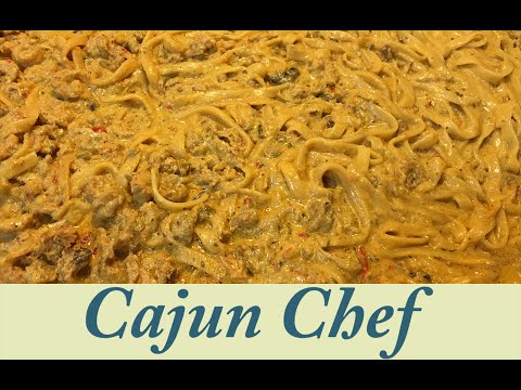 Real Cajun Crawfish Fettuccine (ABSOLUTELY DELICIOUS RECIPE)