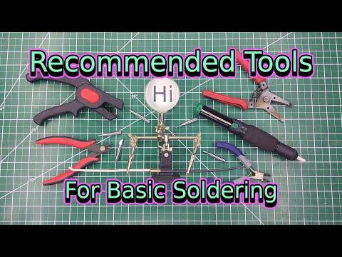 Recommended Tools For Basic Soldering | Soldering Basics