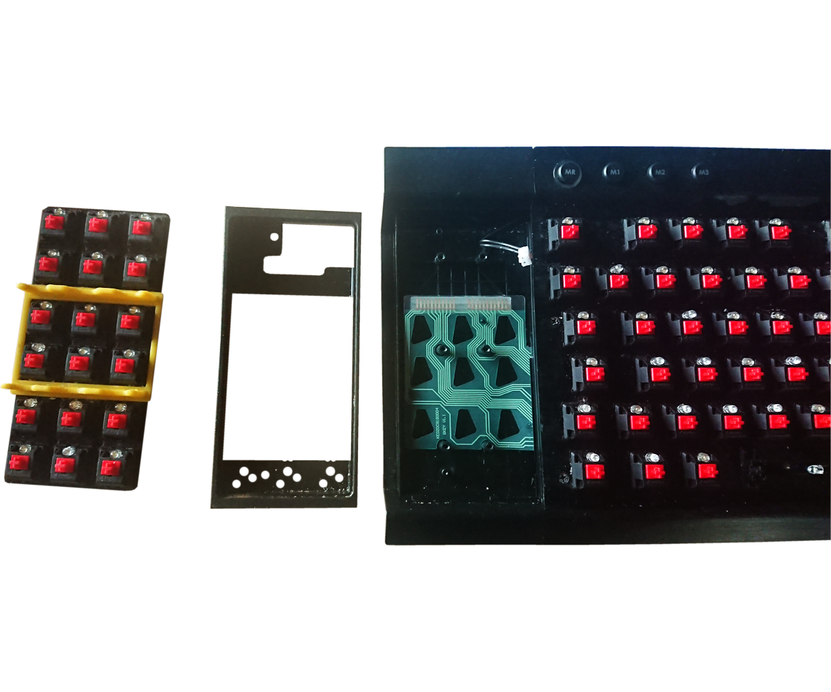 Replace Corsair K95 Gaming Keyboard LEDs 010.png