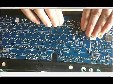 Replacing dead LEDs in a Corsair K95 Gaming Keyboard