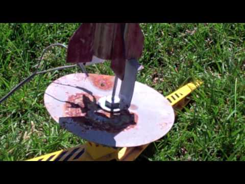 Rocket from a Willow Branch - The Test Flight