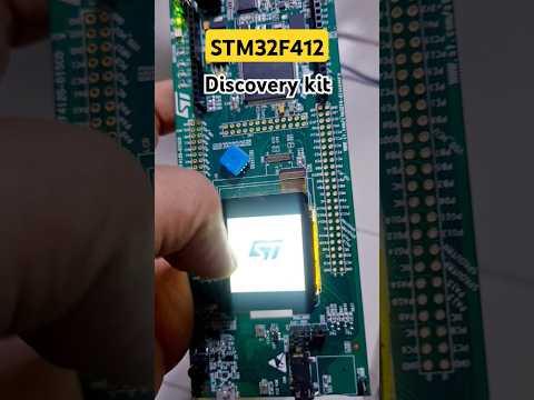 STM32F412 Discovery kit 3 #trending #stm32