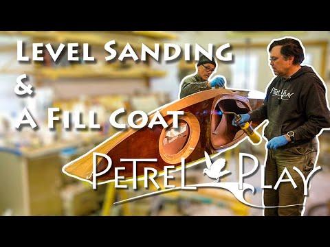 Sanding and Leveling a Stitch-and-Glue Kayak - Petrel Play SG - E26