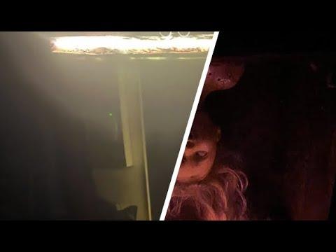 Scary doll behind fake mirror - Halloween props Arduino project