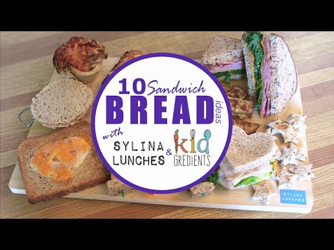 School Lunch Ideas - 10 ways to use sandwich bread