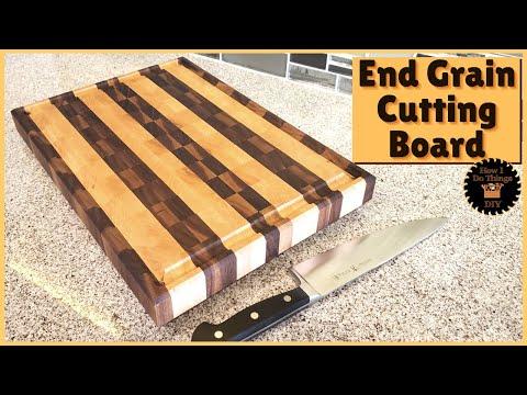 Scrap Wood End Grain Cutting Board