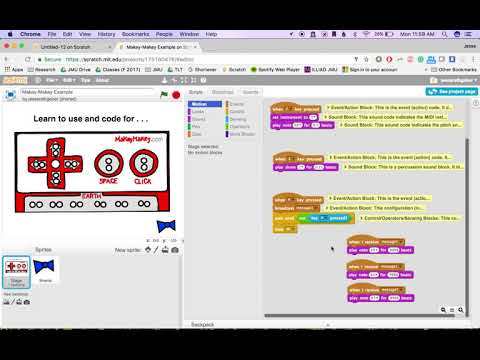 Scratch for Makey-Makey Tutorial