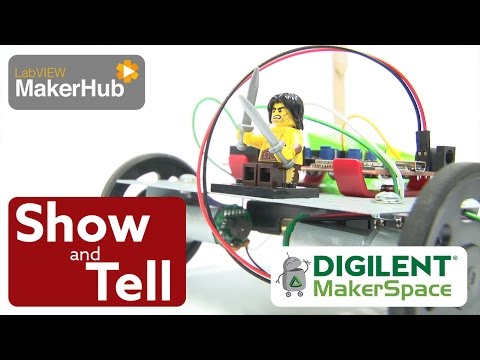 Show and Tell Ep. 10 - Racing Robots with LabVIEW MakerHub