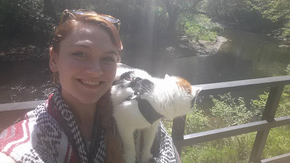 Skeets and Mom, Hiking.jpg