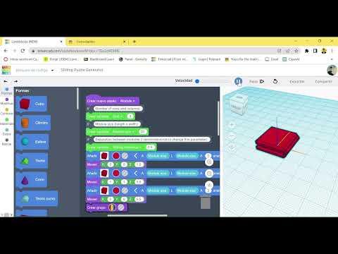 Sliding Puzzle Generator With Tinkercad Codeblocks - Designing a tile