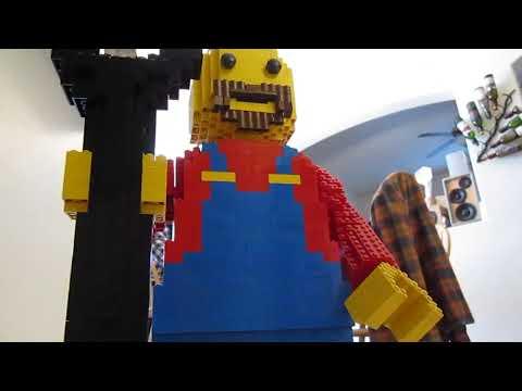 Slow roll cart 360 degree video capture (Lego Man)