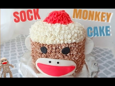 Sock Monkey Cake