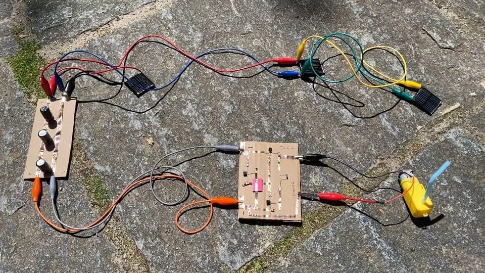 Solar Engine Circuit Boards Test 2