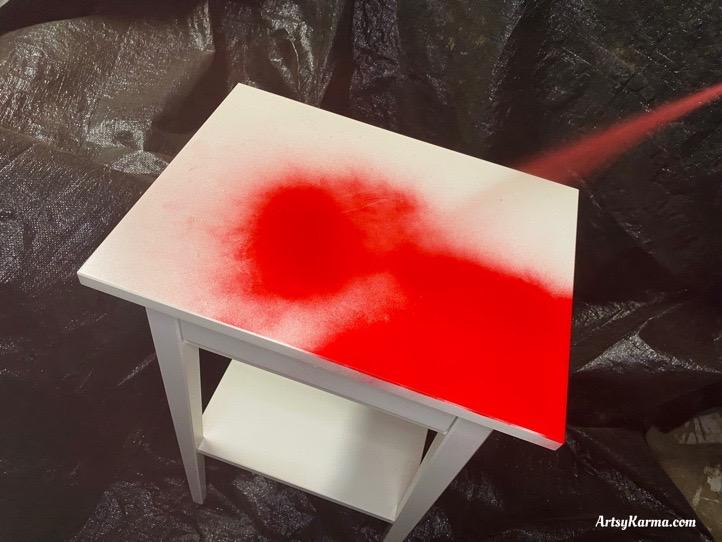 Spray paint a table.jpeg