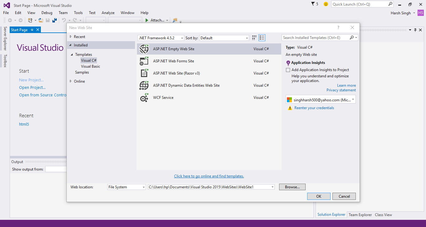 Start Page - Microsoft Visual Studio 12_10_2015 9_32_48 PM.png