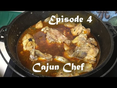 Sticky Chicken AKA Chicken in a Shiny Gravy (Real Cajun Chicken Recipe)