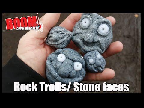 Still Scribbling: Rock Trolls / stone faces