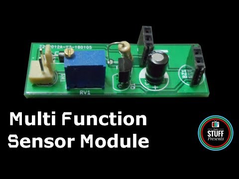 Temperature or Light Sensor Module to control Fan or Light | Multi Function Sensor Module