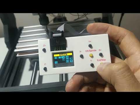 Testing movement in mini CNC