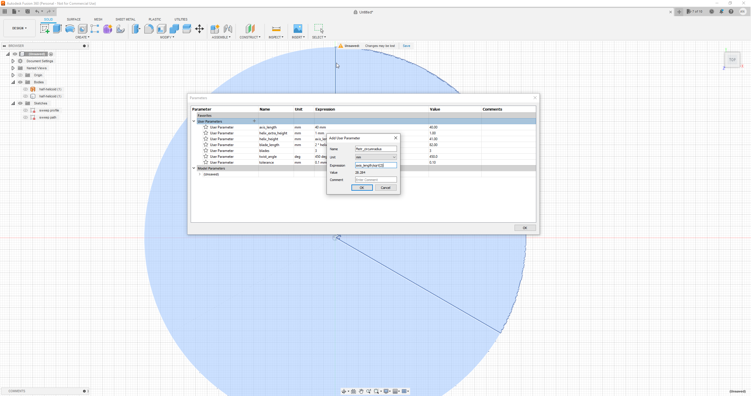 Tetrahedron - Parameter Setup.png