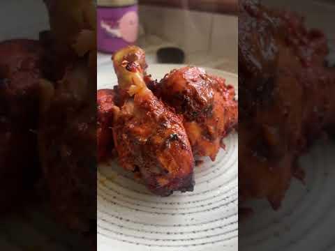 The Best Tandoori Chicken Recipe In Air Fryer A Healthy Dinner. #tandoorichicken #airfryerrecipes