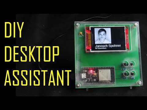 The Desktop Device (DIY Personal Desktop Assistant)