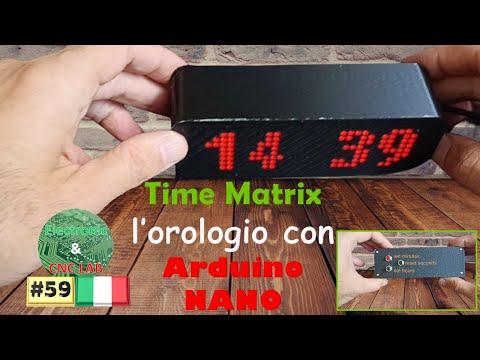 Time Matrix L'orologio con Arduino Nano