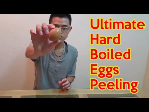 Ultimate Ways of Peeling Hard Boiled Eggs