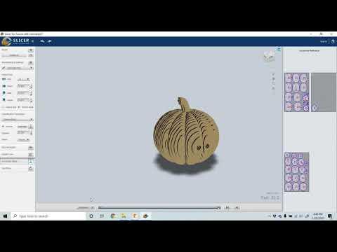 Using Slicer to Prepare Pumpkin for Laser-Cutting