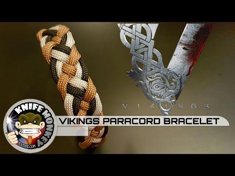 Vikings Themed Paracord Bracelet Tutorial