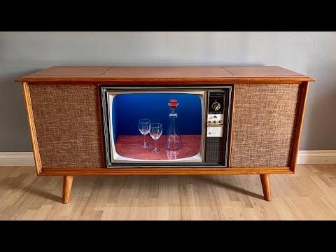 Vintage TV Console Revamp