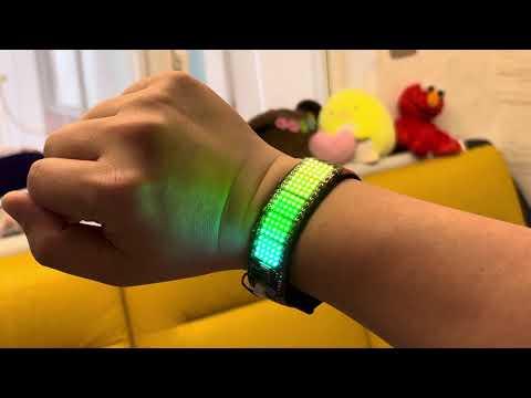 Wearable NeoPixel rainbow mode