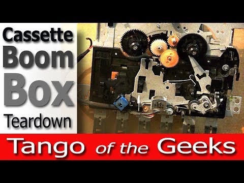 What's Inside a Cassette Boombox