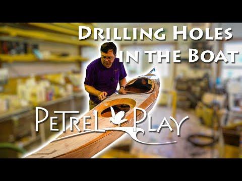 Why Drill Holes in a Good Kayak? plus Sanding - Petrel Play SG - E27