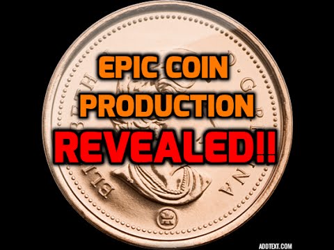 extremely visual coin production revealed!