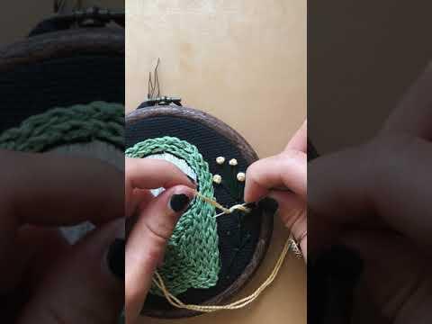 french knot tutorial