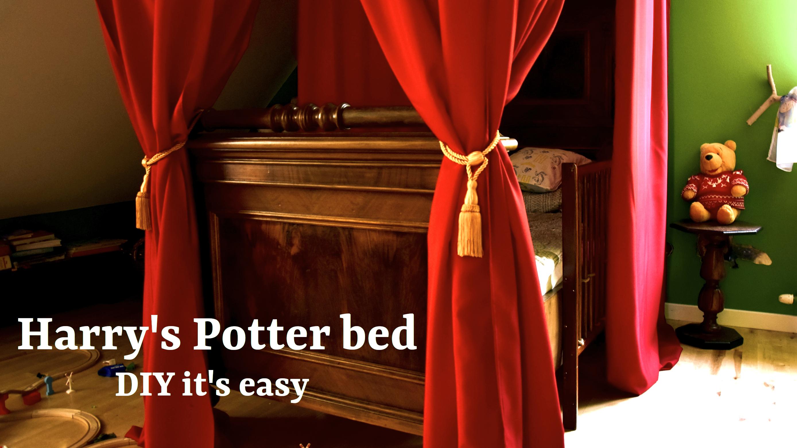 harry potter bed DIY.JPG