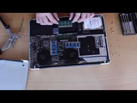 how to Change - upgrade a Macbook Pro Ram Memory