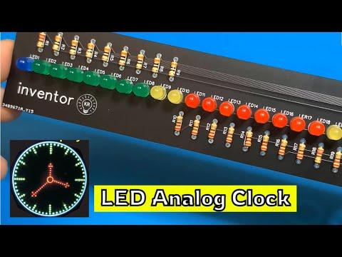 how to make propeller clock arduino nano, science project , electronics ,jlcpcb