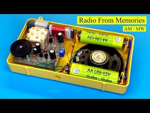 how to make radio AM , MW Radio Electronic DIY Kit , Assembly &amp; RUN