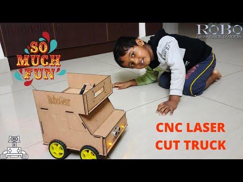 mdf laser cut truck(DIY)