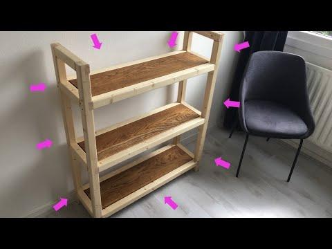 myFurniture #2: How to - Using an Old Coffee Table to Build a Bookshelf