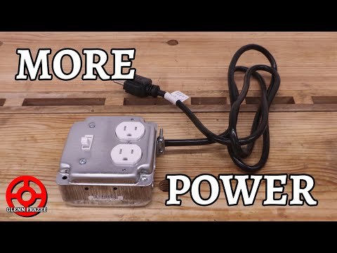 portable switched power outlet