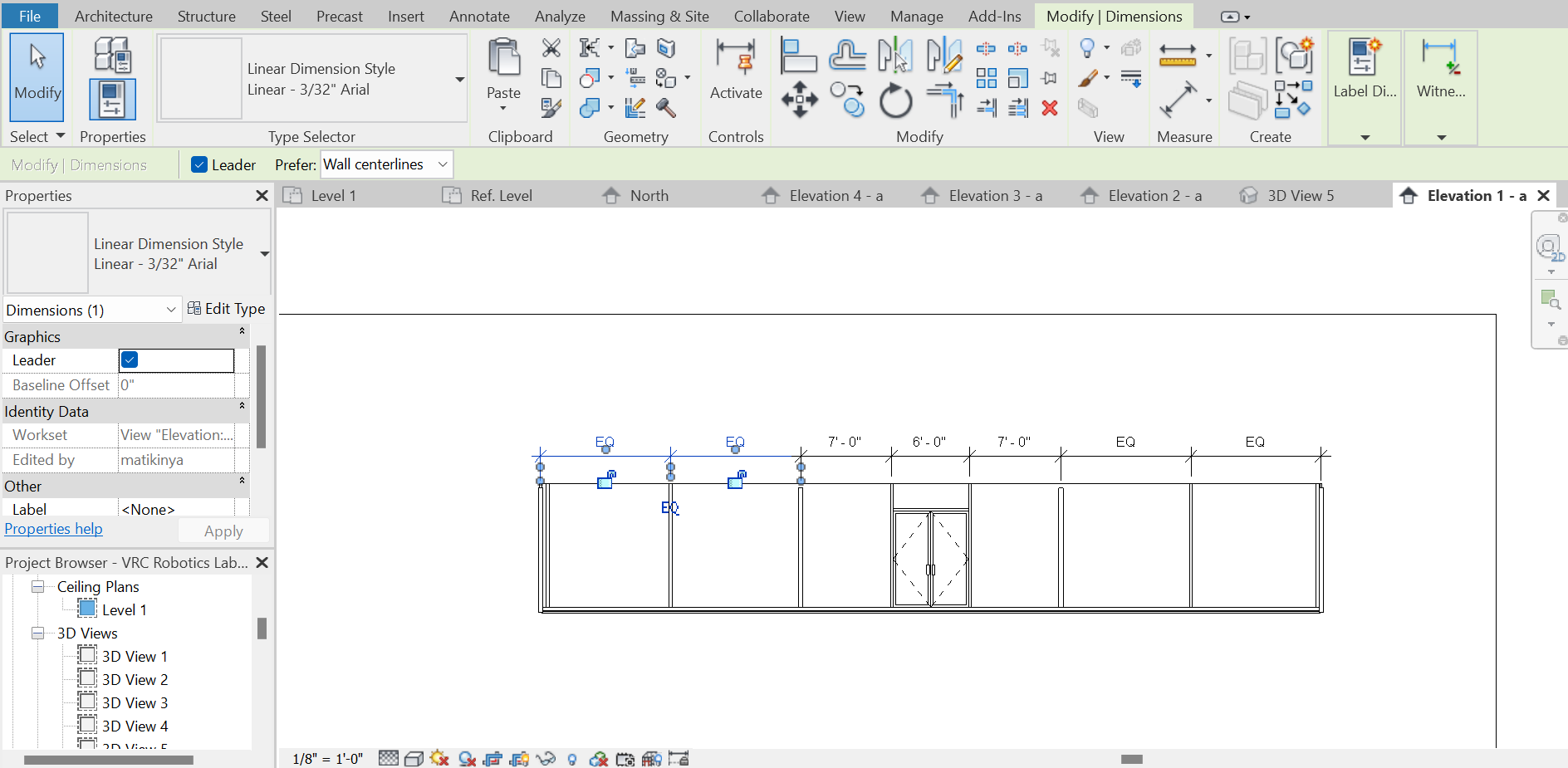 x4a elevation curtain wall and door.png